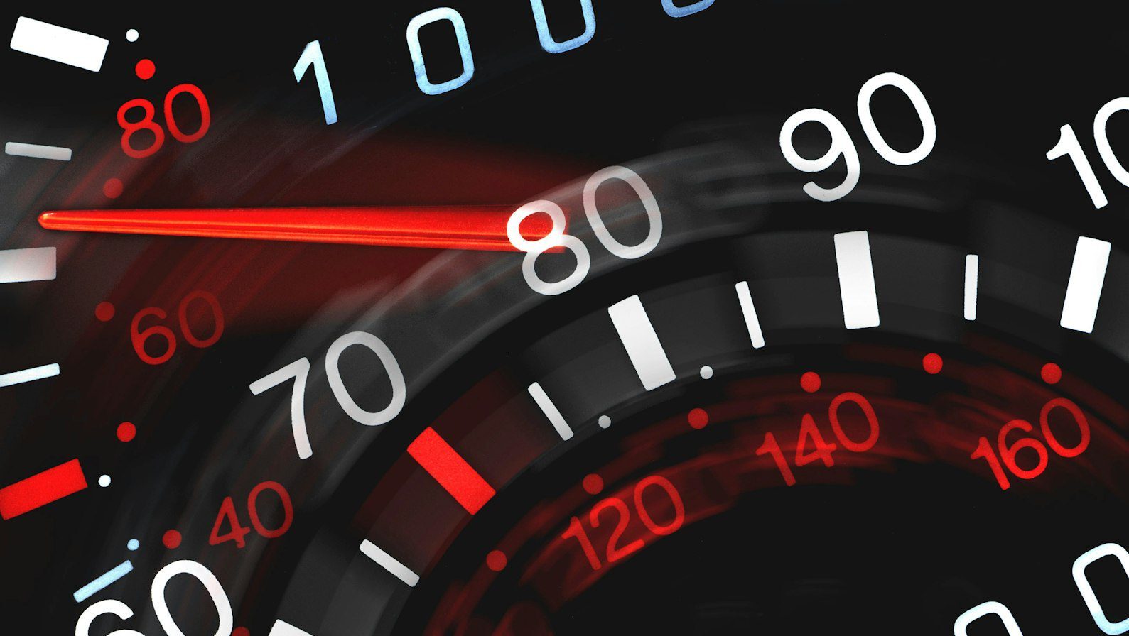 Boost Your Business Marketing Unleashing Growth and Conversions. photo of a car speedometer showing the needle at a high speed